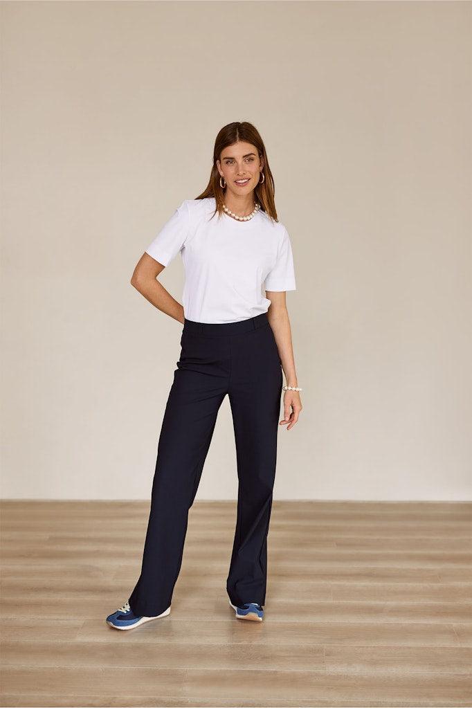 Studio Anneloes Sally lange broek navy – dames
