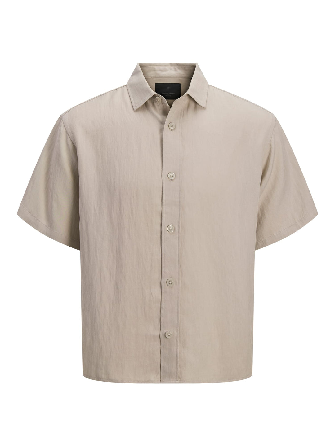 Jack &amp; Jones 12295083 overhemd k/m zand – heren