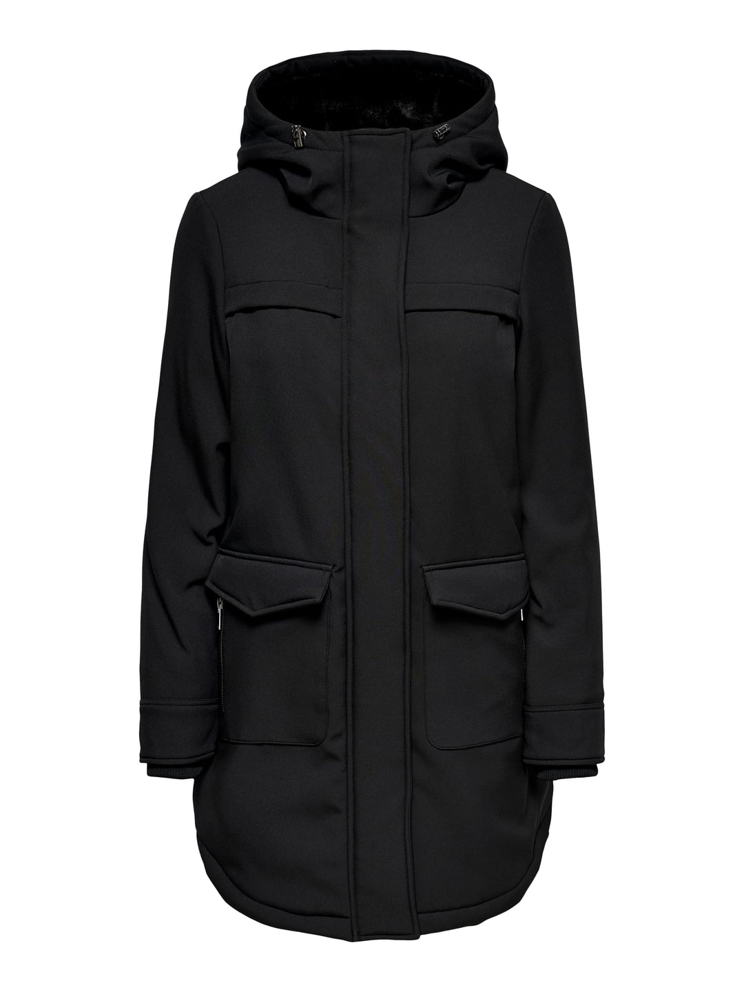Only ONLmaastricht parka – dames winterjas zwart