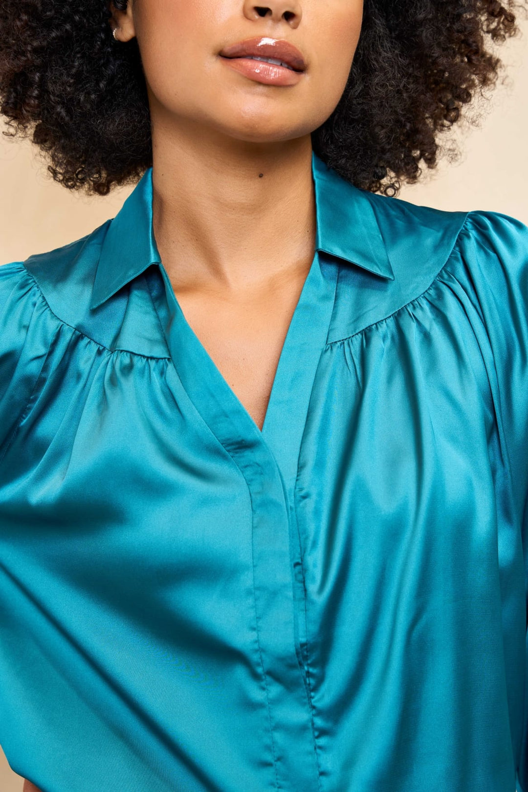 Lofty Manner Blouse Dalia esmerald – dames blouse