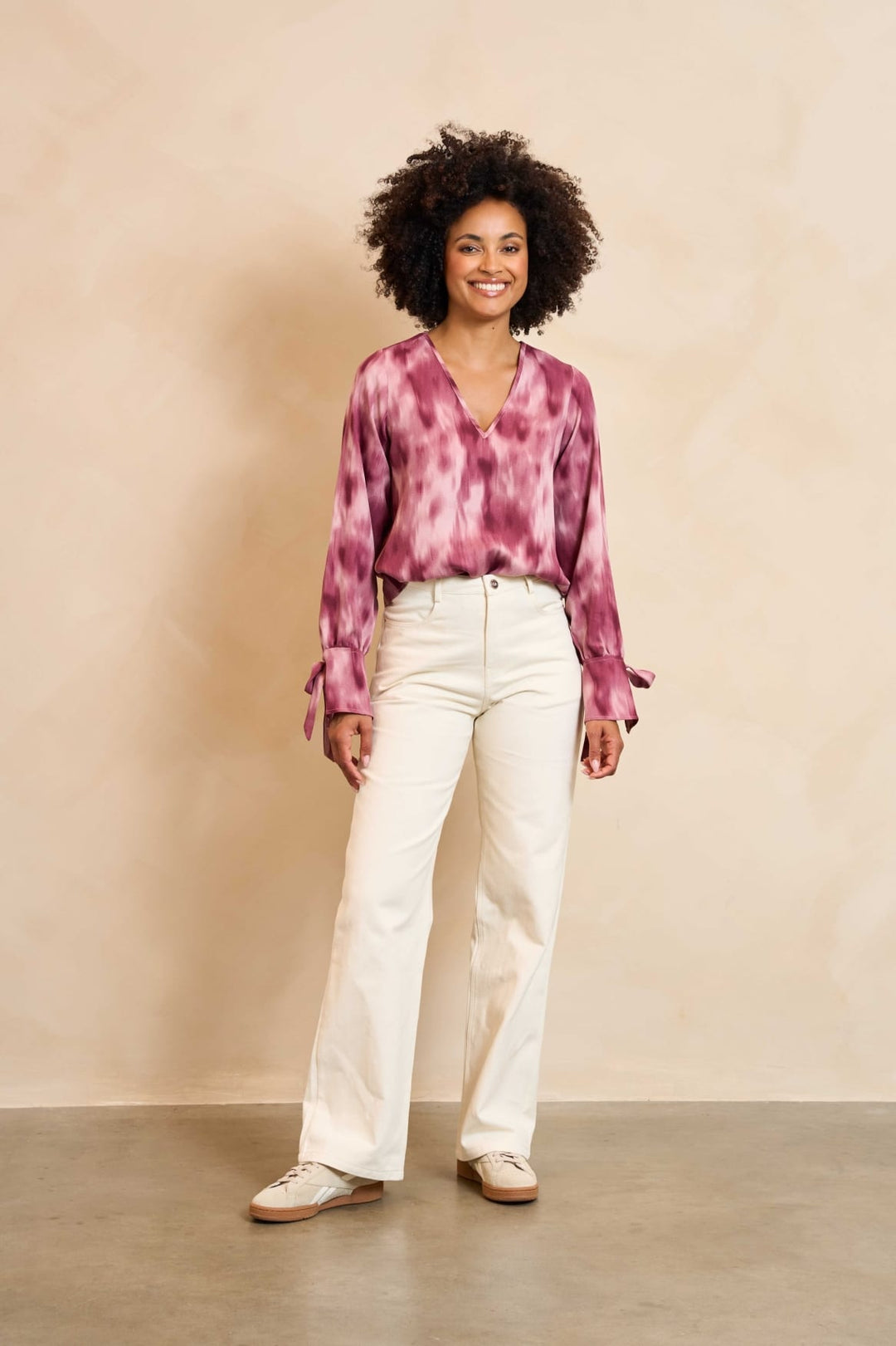 Lofty Manner Blouse Lora – dames blouse roze