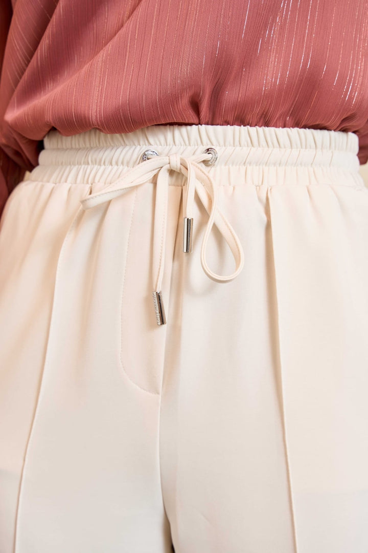Lofty Manner Trouser Serin - lange broek dames - Beige