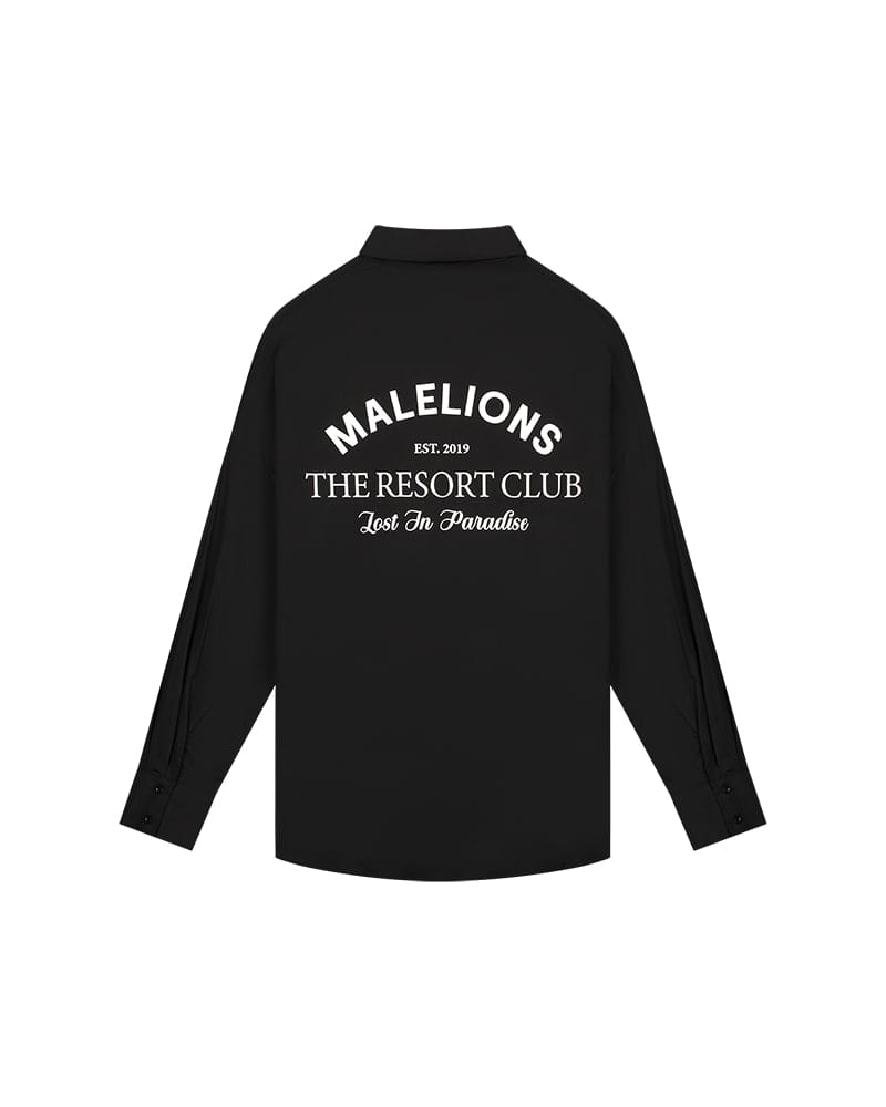 Malelions Women Eve Shirt zwart – blouse l/m dames