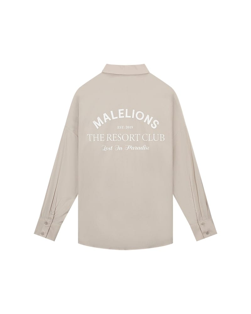 malelions women MD3-SS24-13 blouse l/m beige