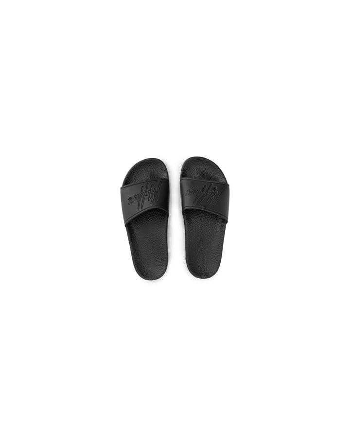 Malelions Women Signature Slides zwart – dames slippers