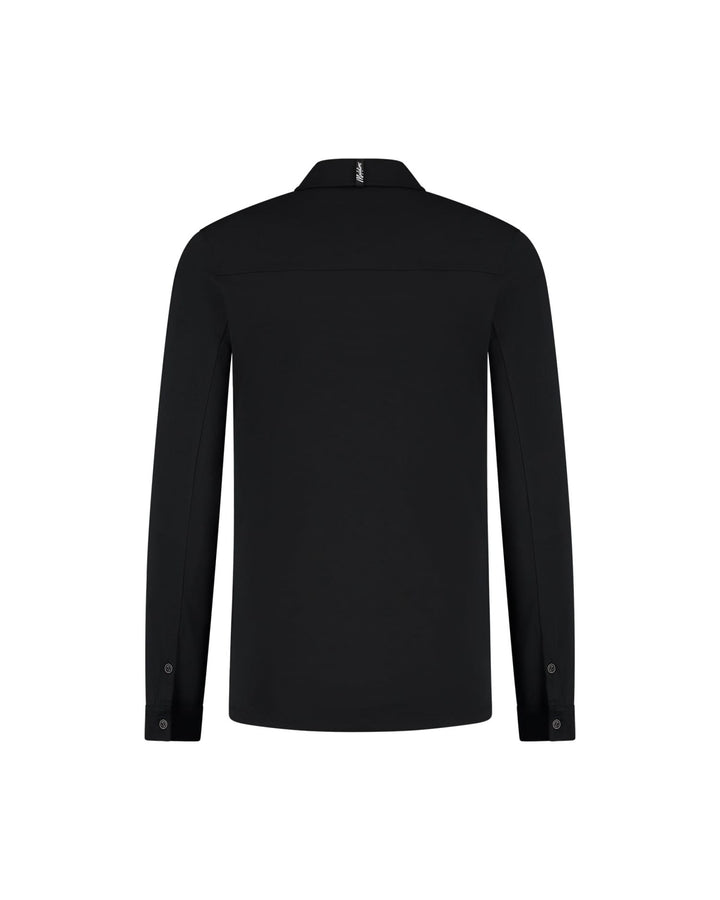 Malelions men overhemd l/m zwart – heren