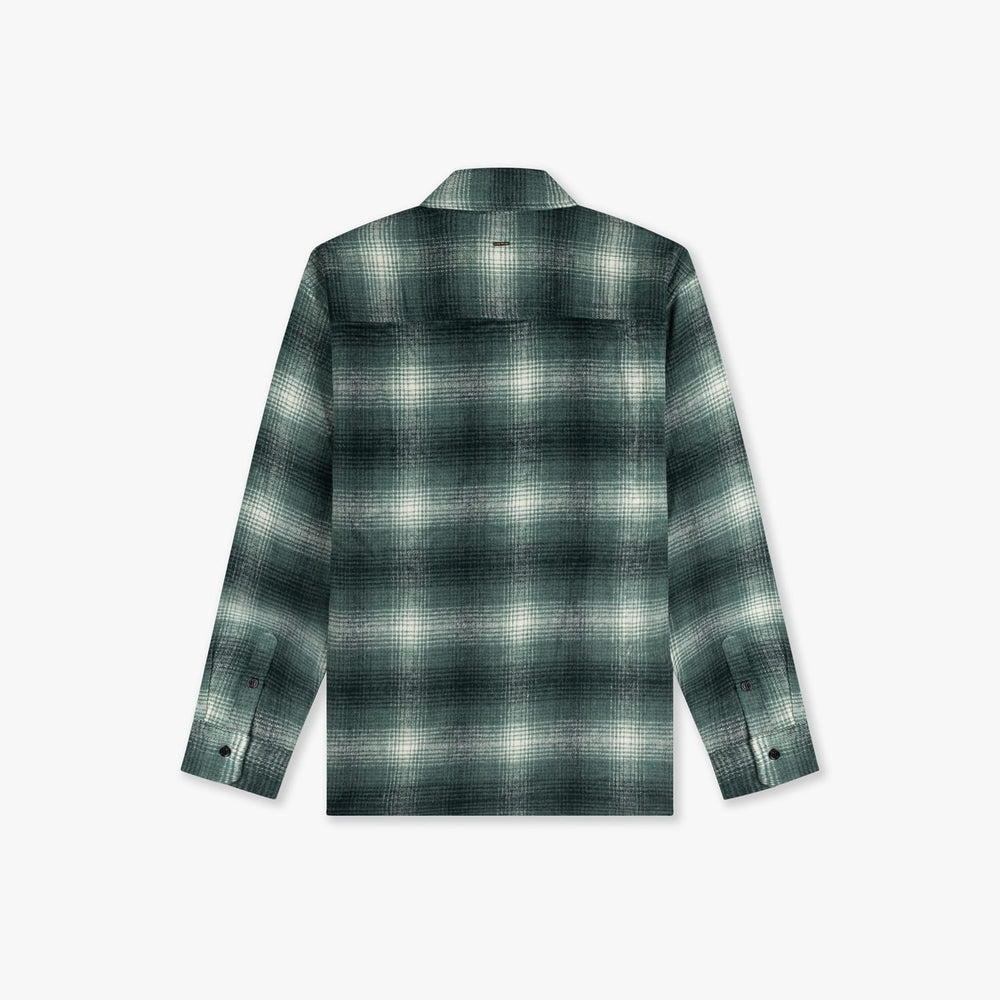 Croyez CR2-AW24-13 overhemd l/m groen dessin – heren