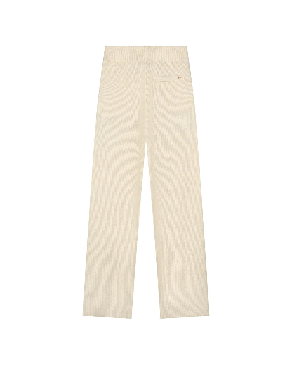 Malelions Women Knit Pants beige – lange broek dames