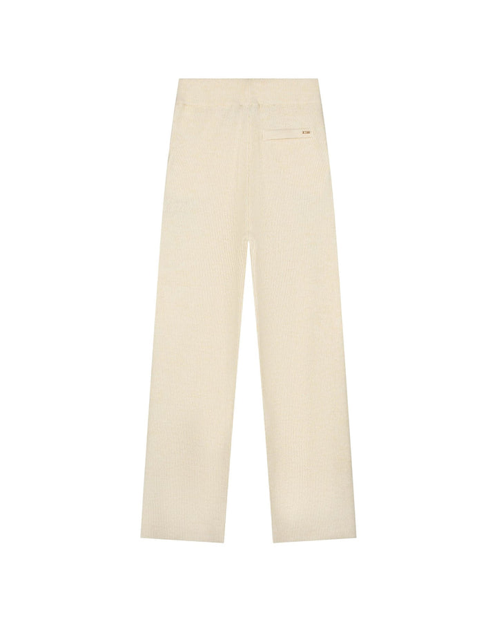 Malelions Women Knit Pants beige – lange broek dames