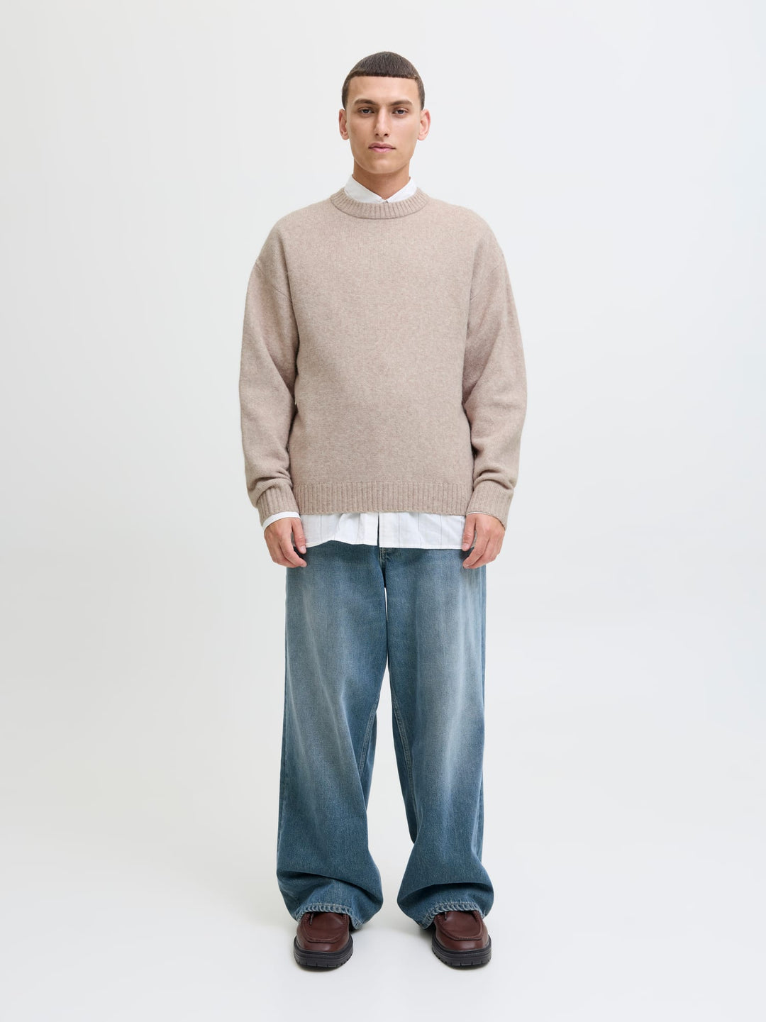 Jack &amp; Jones 12278924 Soho trui zand – heren