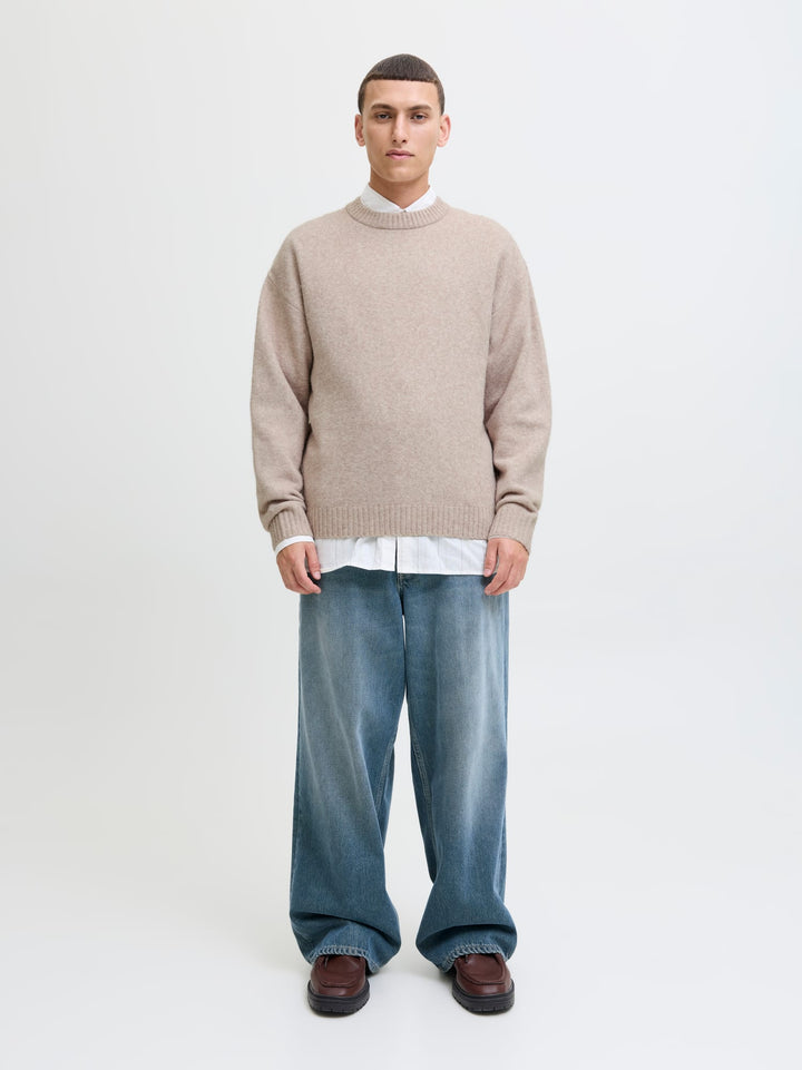 Jack &amp; Jones 12278924 Soho trui zand – heren