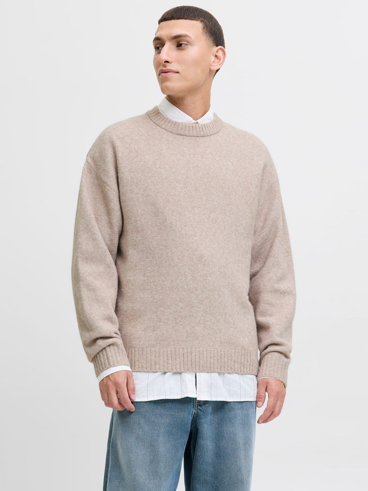 Jack &amp; Jones 12278924 Soho trui zand – heren