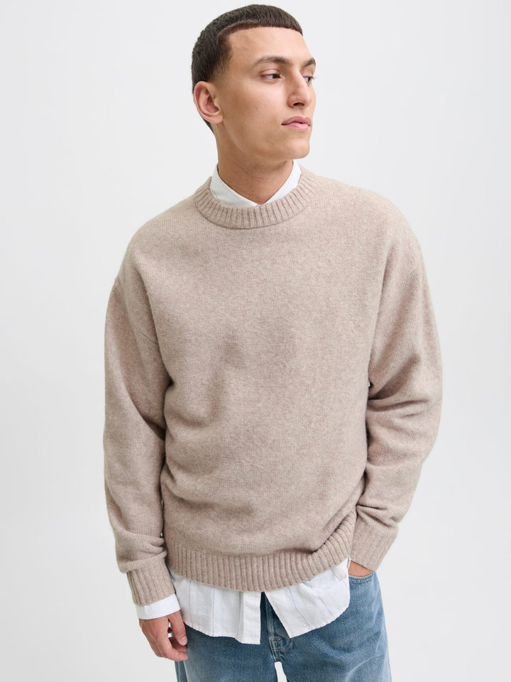Jack &amp; Jones 12278924 Soho trui zand – heren