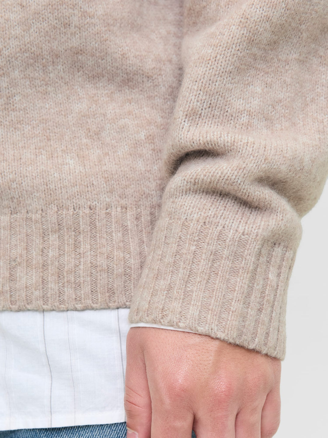 Jack &amp; Jones 12278924 Soho trui zand – heren
