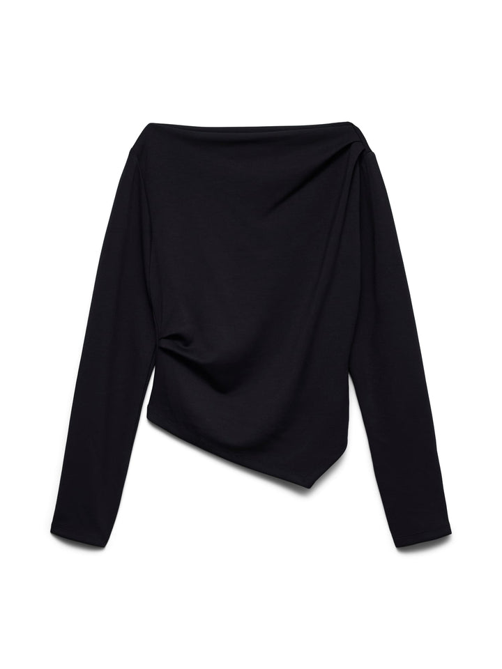 VERO MODA Mille top l/m zwart - dames
