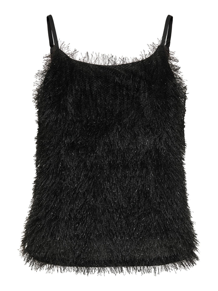 Only ONLLIMA S/L SHINE TOP BOX JRS - dames singlet zwart