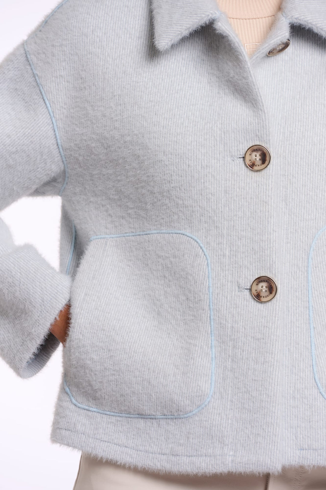 Rino & Pelle Esia.7002621 jack dames – blauw dessin