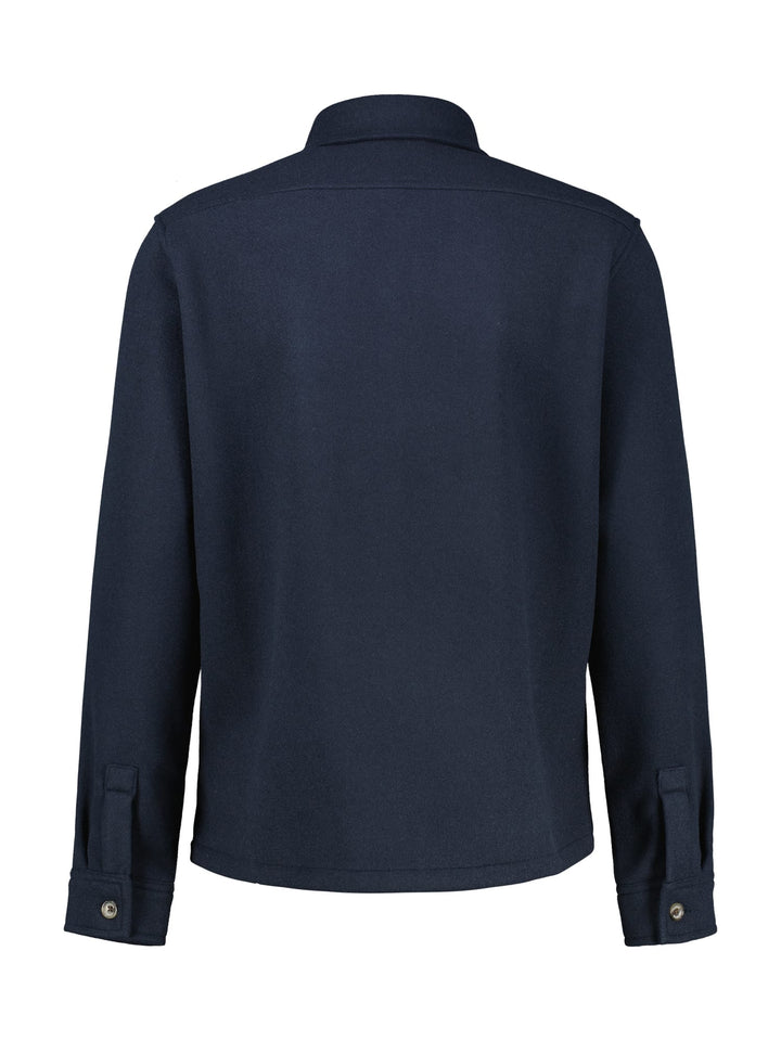 Lerros overhemd l/m navy – heren