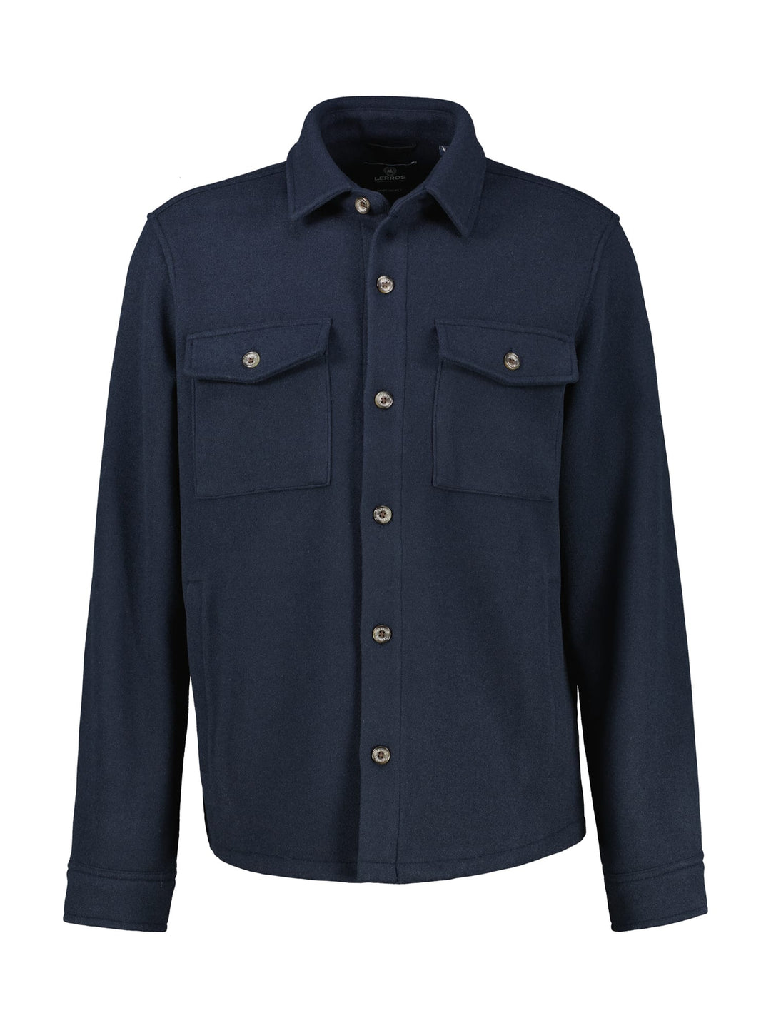 Lerros 2581280 overhemd l/m heren navy