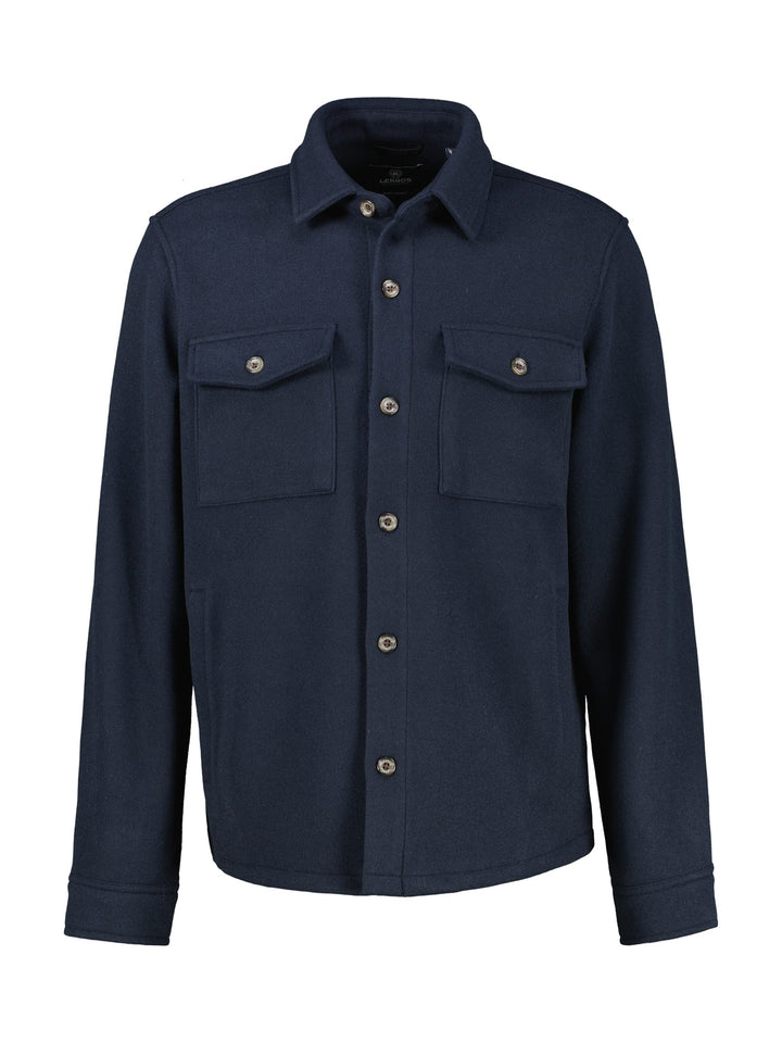 Lerros 2581280 overhemd l/m heren navy