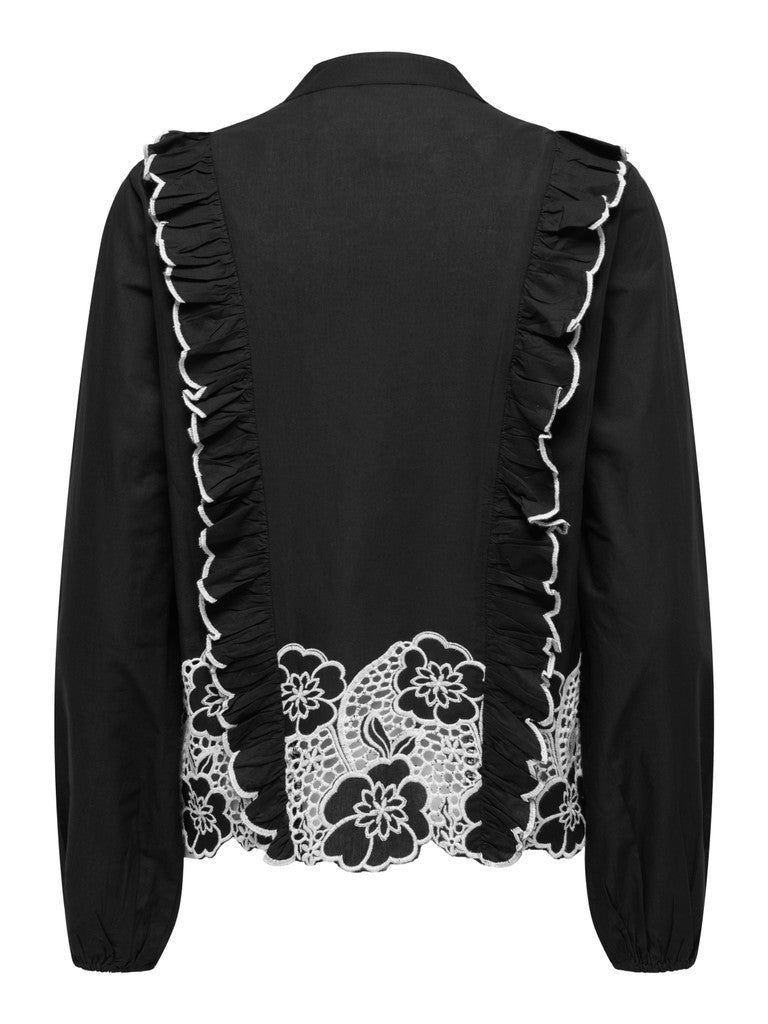 Jacqueline de Yong blouse zwart – dames