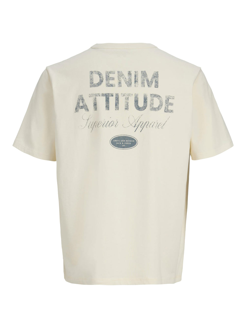 Jack & Jones T-shirt ecru – heren