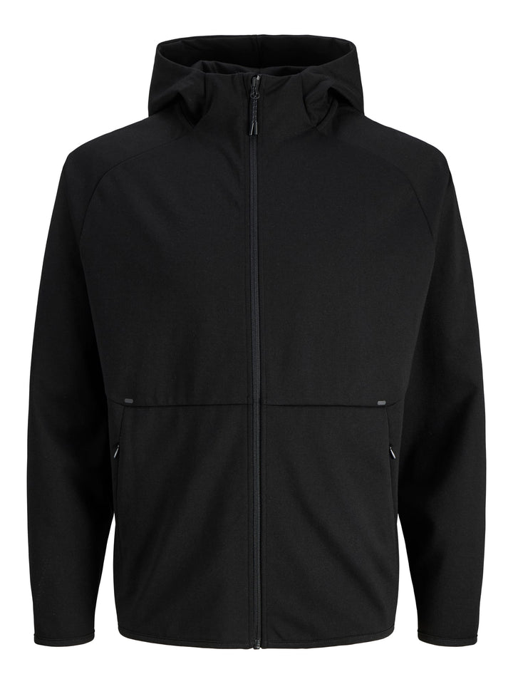 Jack &amp; Jones 12289209 Base sweatvest zwart – heren
