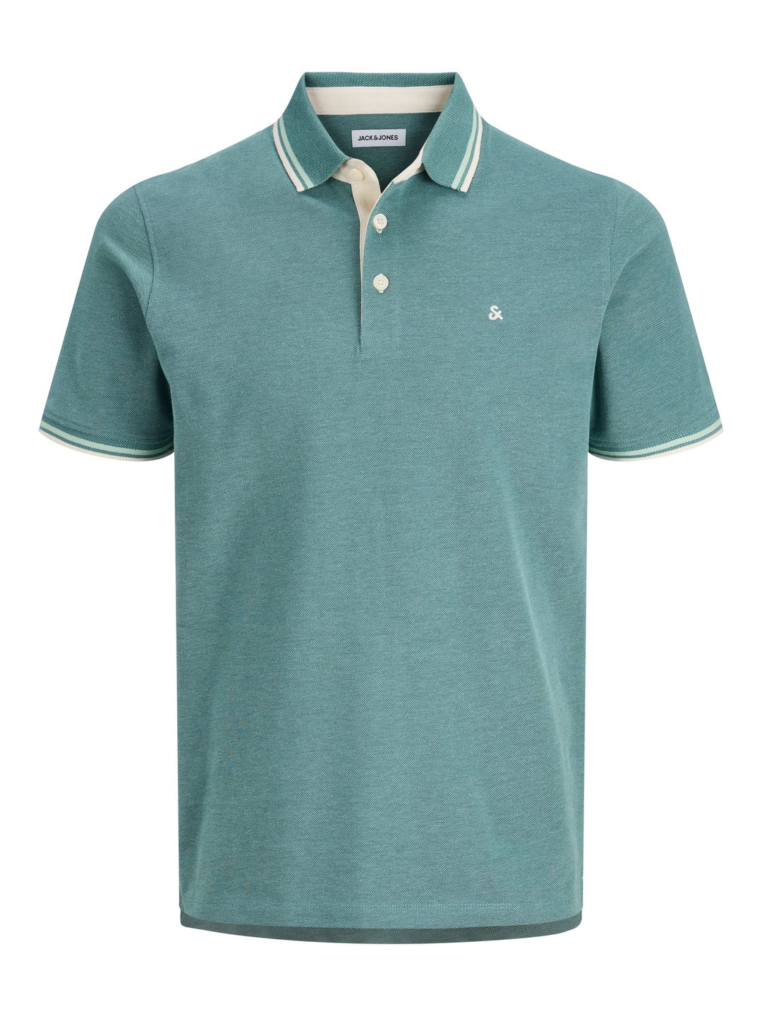 Jack & Jones polo k/m oud groen – heren