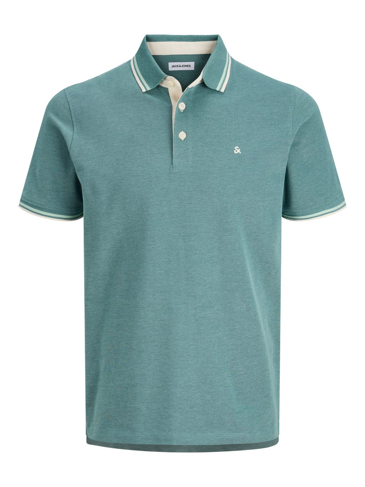 Jack & Jones polo k/m oud groen – heren