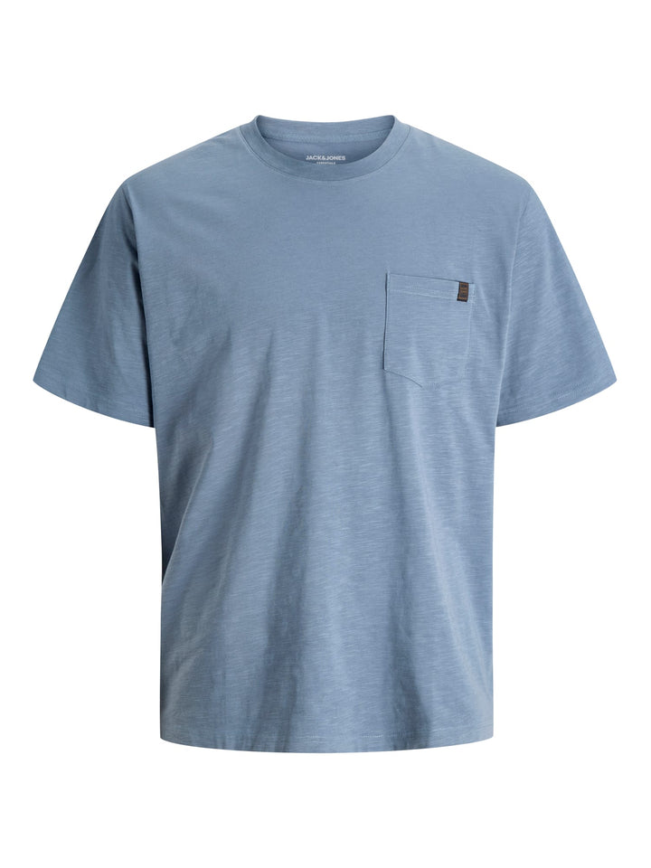 Jack & Jones T-shirt k/m rafblauw – heren