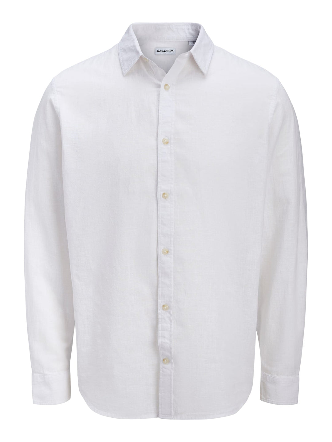Jack & Jones overhemd l/m wit dessin – heren