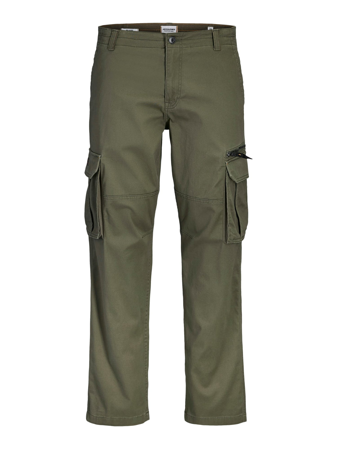 Jack & Jones cargo broek army – heren - L34