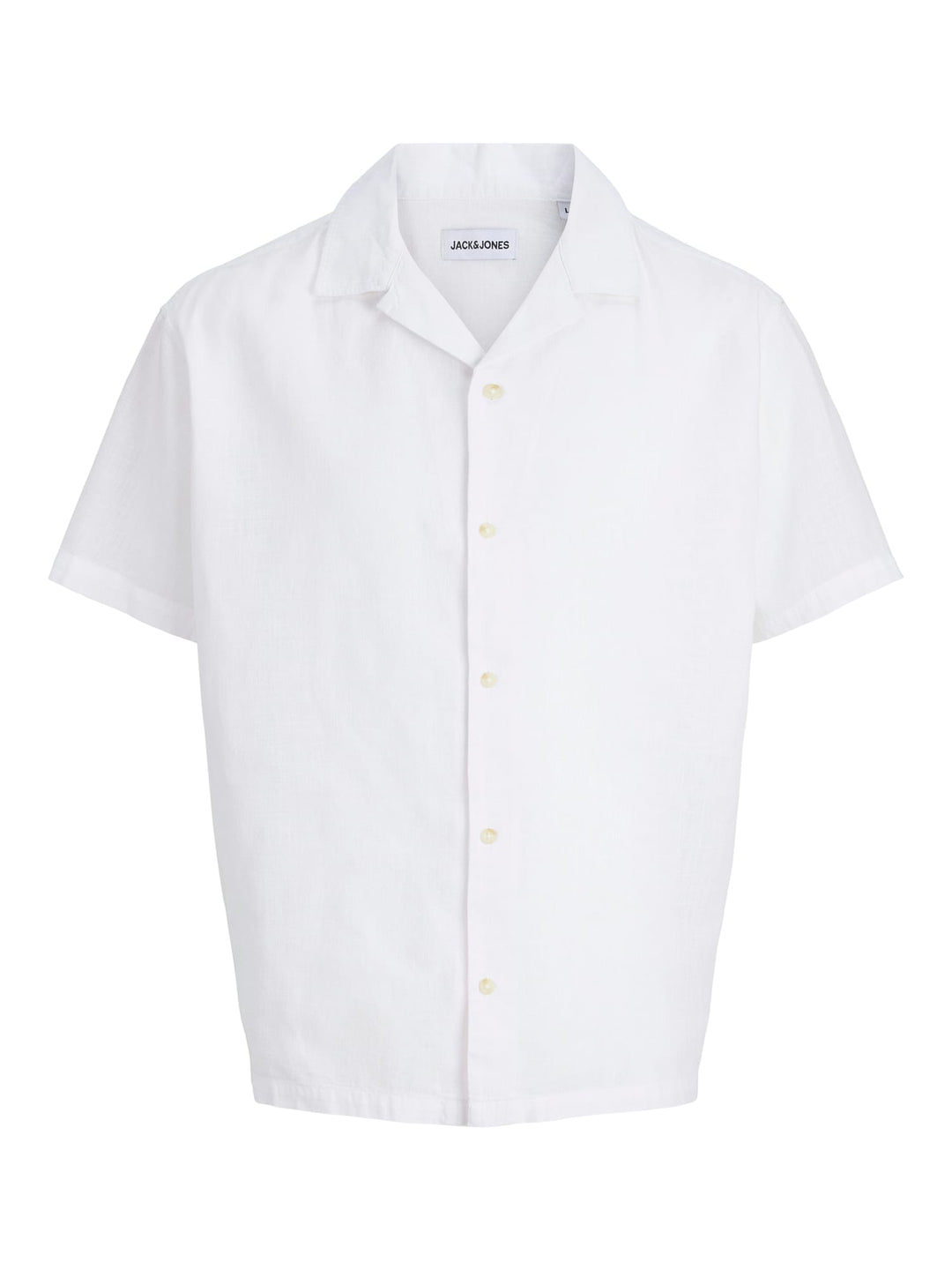 Jack & Jones Summer Resort overhemd – heren - Off-white