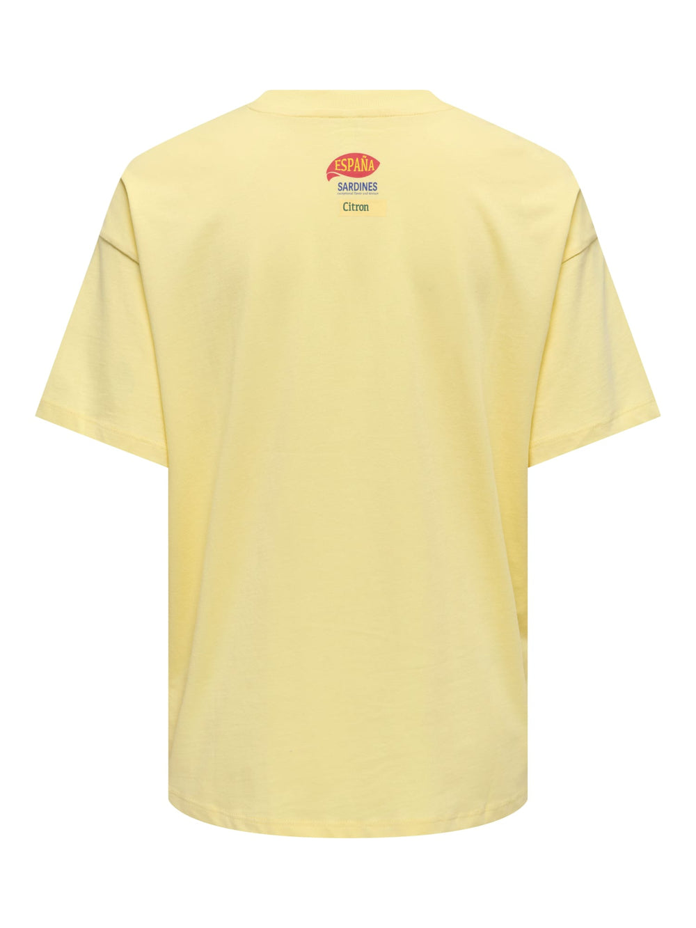Only ONLVIVVI S/S Lovely Top geel – dames T-shirt