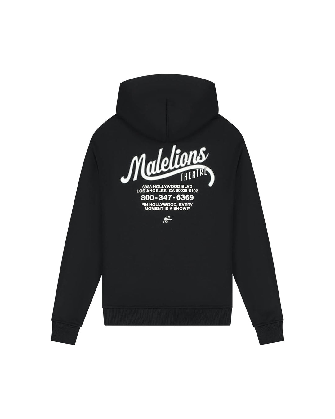 Malelions Boys hoodie zwart – jongens