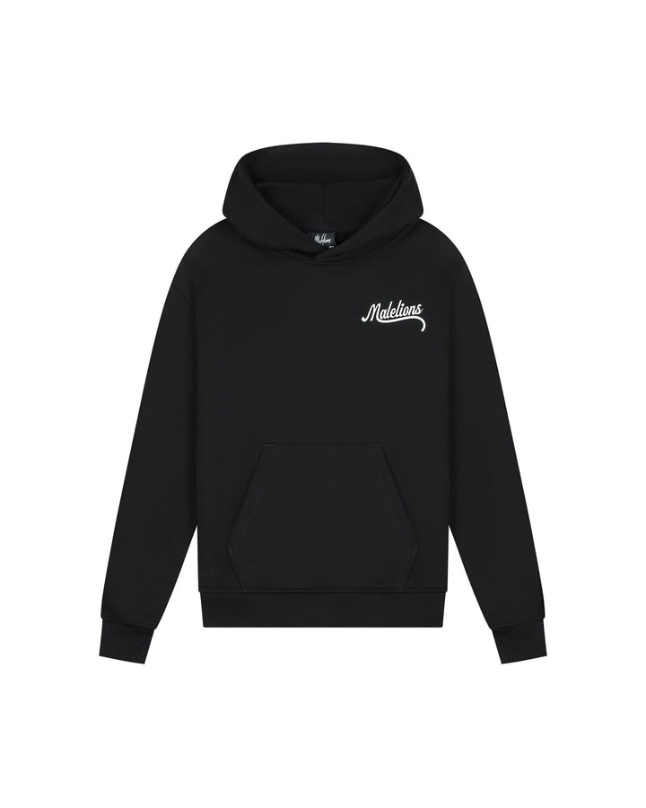 Malelions Boys hoodie zwart – jongens