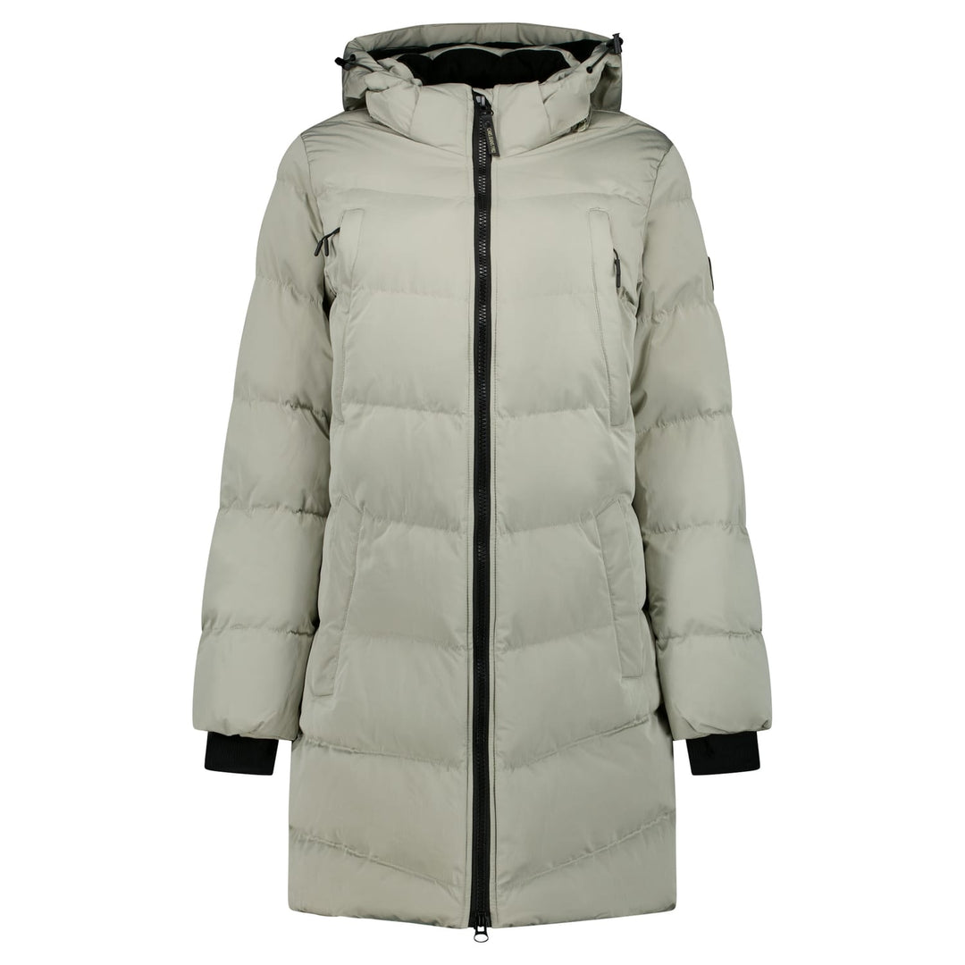 Cars Women winterjas Maysay taupe – dames