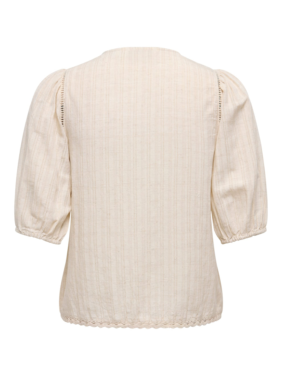 Only 15375229 Nura top beige – dames