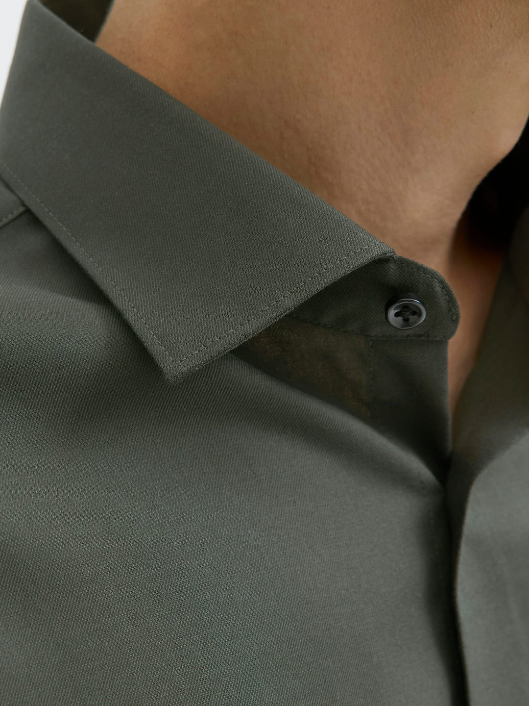 Jack & Jones blaparker overhemd l/m donkergroen – heren