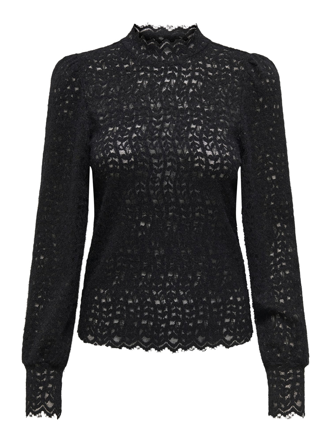 Only Svea t-shirt l/m zwart – dames