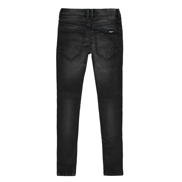 Cars jeans Davis skinny fit – jongens - Black Denim