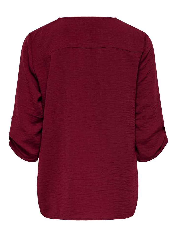 Jacqueline de Yong 15226911 Divya blouse bordeaux