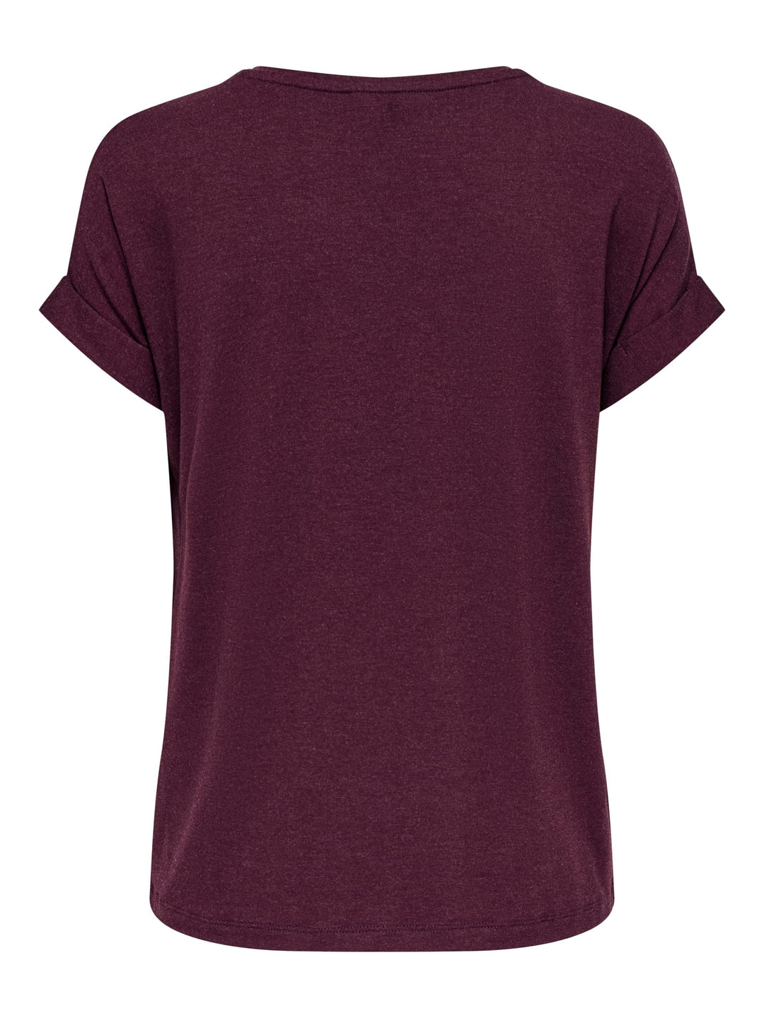 Only ONLMOSTER S/S O-NECK TOP NOOS JRS – dames t-shirt - Bordeaux