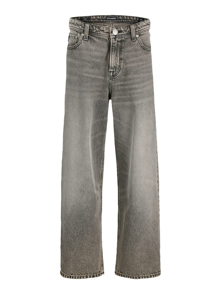 Jack & Jones Kids jeans loose fit grijs – jongens - Grey Denim