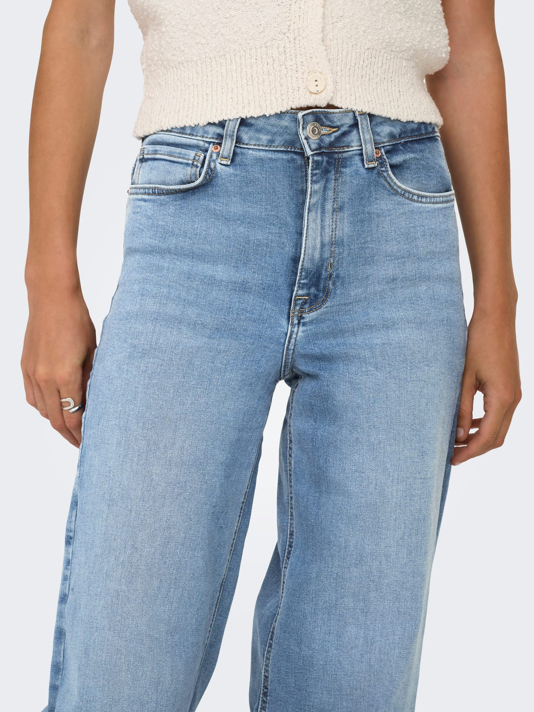 Only Madison jeans loose fit dames – blue denim - L32