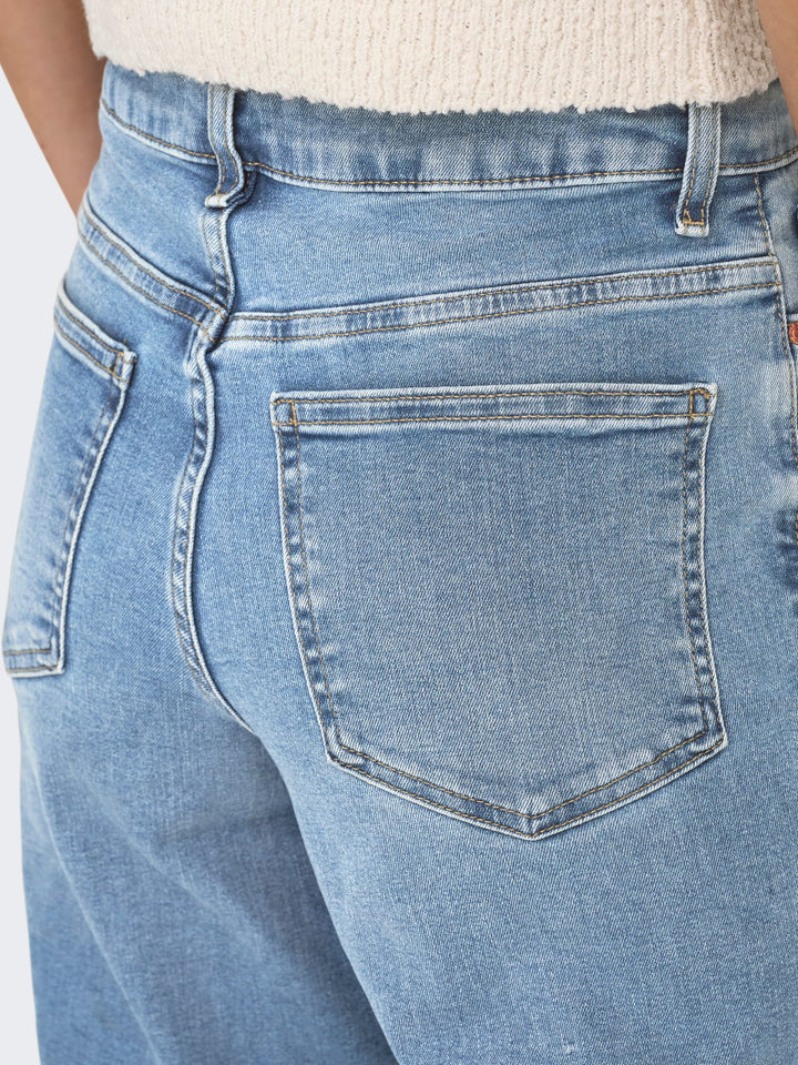 Only madison jeans loose fit dames – blue denim - L34