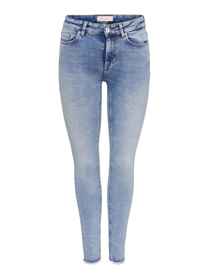 Only skinny fit jeans blauw - dames - Blue Denim - L32