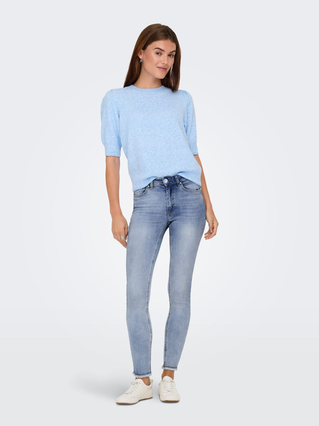 Only skinny fit jeans blauw denim – dames - Blue Denim - 34