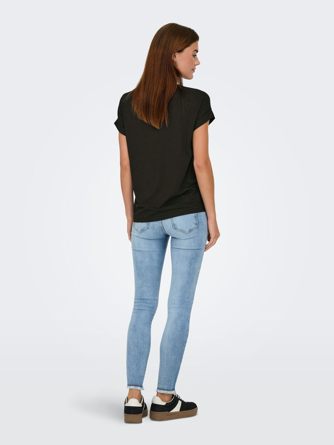 Only Moster T-shirt bruin – dames