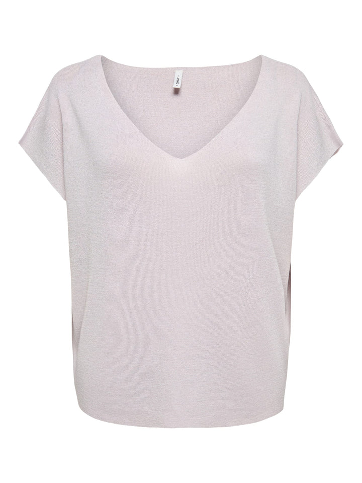 Only 15374961 t-shirt k/m dames lila